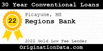 Regions Bank 30 Year Conventional Loans gold