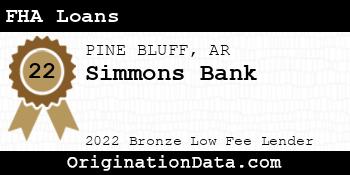 Simmons Bank FHA Loans bronze