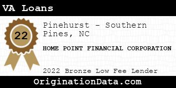HOME POINT FINANCIAL CORPORATION VA Loans bronze