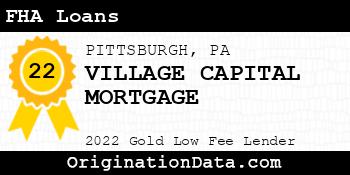 VILLAGE CAPITAL MORTGAGE FHA Loans gold