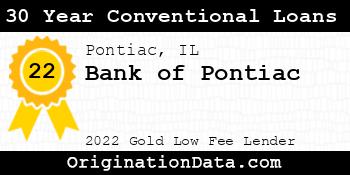 Bank of Pontiac 30 Year Conventional Loans gold
