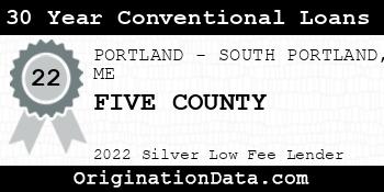 FIVE COUNTY 30 Year Conventional Loans silver