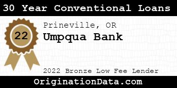 Umpqua Bank 30 Year Conventional Loans bronze