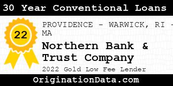 Northern Bank & Trust Company 30 Year Conventional Loans gold