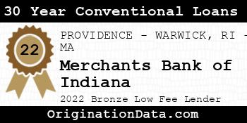 Merchants Bank of Indiana 30 Year Conventional Loans bronze