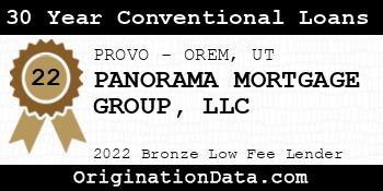 PANORAMA MORTGAGE GROUP 30 Year Conventional Loans bronze