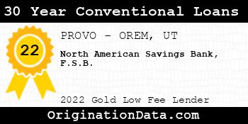 North American Savings Bank F.S.B. 30 Year Conventional Loans gold