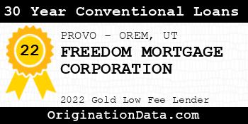 FREEDOM MORTGAGE CORPORATION 30 Year Conventional Loans gold