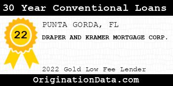 DRAPER AND KRAMER MORTGAGE CORP. 30 Year Conventional Loans gold