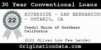 Credit Union of Southern California 30 Year Conventional Loans silver