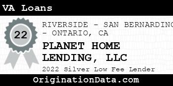 PLANET HOME LENDING VA Loans silver