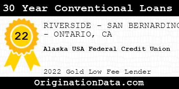 Alaska USA Federal Credit Union 30 Year Conventional Loans gold