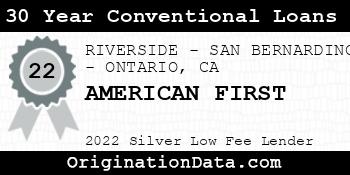 AMERICAN FIRST 30 Year Conventional Loans silver