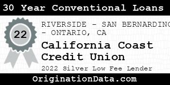 California Coast Credit Union 30 Year Conventional Loans silver