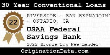 USAA Federal Savings Bank 30 Year Conventional Loans bronze