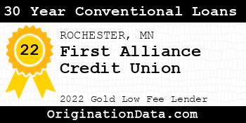 First Alliance Credit Union 30 Year Conventional Loans gold