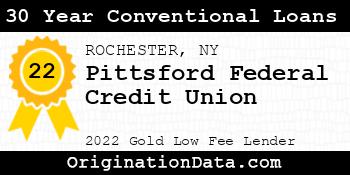 Pittsford Federal Credit Union 30 Year Conventional Loans gold
