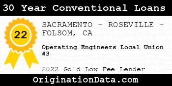 Operating Engineers Local Union #3 30 Year Conventional Loans gold