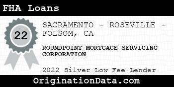 ROUNDPOINT MORTGAGE SERVICING CORPORATION FHA Loans silver