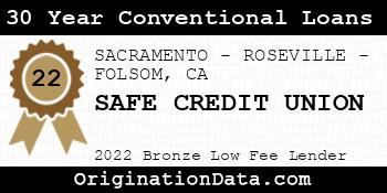 SAFE CREDIT UNION 30 Year Conventional Loans bronze