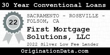 First Mortgage Solutions 30 Year Conventional Loans silver