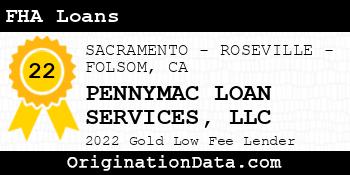 PENNYMAC LOAN SERVICES FHA Loans gold