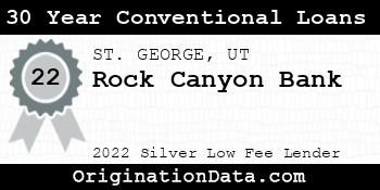 Rock Canyon Bank 30 Year Conventional Loans silver