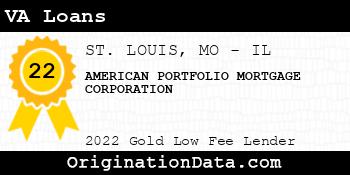 AMERICAN PORTFOLIO MORTGAGE CORPORATION VA Loans gold