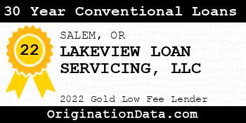 LAKEVIEW LOAN SERVICING 30 Year Conventional Loans gold