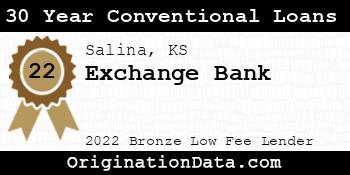 Exchange Bank 30 Year Conventional Loans bronze