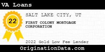 FIRST COLONY MORTGAGE CORPORATION VA Loans gold