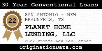 PLANET HOME LENDING 30 Year Conventional Loans bronze