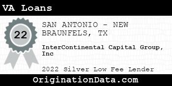 InterContinental Capital Group Inc VA Loans silver
