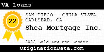 Shea Mortgage VA Loans gold