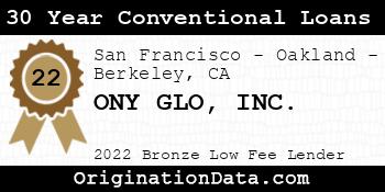 ONY GLO 30 Year Conventional Loans bronze
