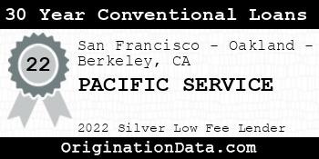 PACIFIC SERVICE 30 Year Conventional Loans silver