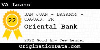 Oriental Bank VA Loans gold