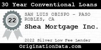 Shea Mortgage 30 Year Conventional Loans silver