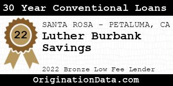 Luther Burbank Savings 30 Year Conventional Loans bronze