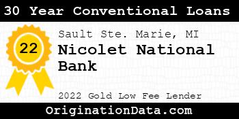 Nicolet National Bank 30 Year Conventional Loans gold