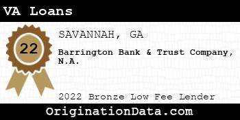 Barrington Bank & Trust Company N.A. VA Loans bronze