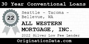ALL WESTERN MORTGAGE 30 Year Conventional Loans silver