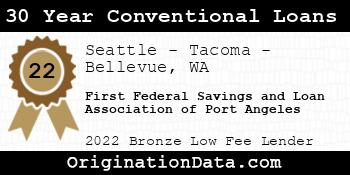 First Federal Savings and Loan Association of Port Angeles 30 Year Conventional Loans bronze