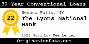 The Lyons National Bank 30 Year Conventional Loans gold