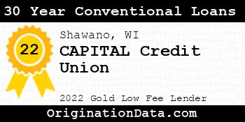 CAPITAL Credit Union 30 Year Conventional Loans gold