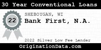 Bank First N.A. 30 Year Conventional Loans silver