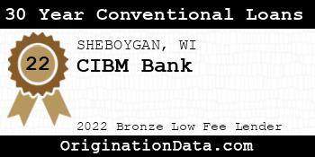 CIBM Bank 30 Year Conventional Loans bronze