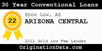 ARIZONA CENTRAL 30 Year Conventional Loans gold