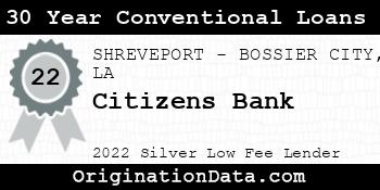 Citizens Bank 30 Year Conventional Loans silver