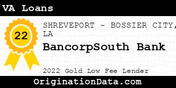 BancorpSouth Bank VA Loans gold